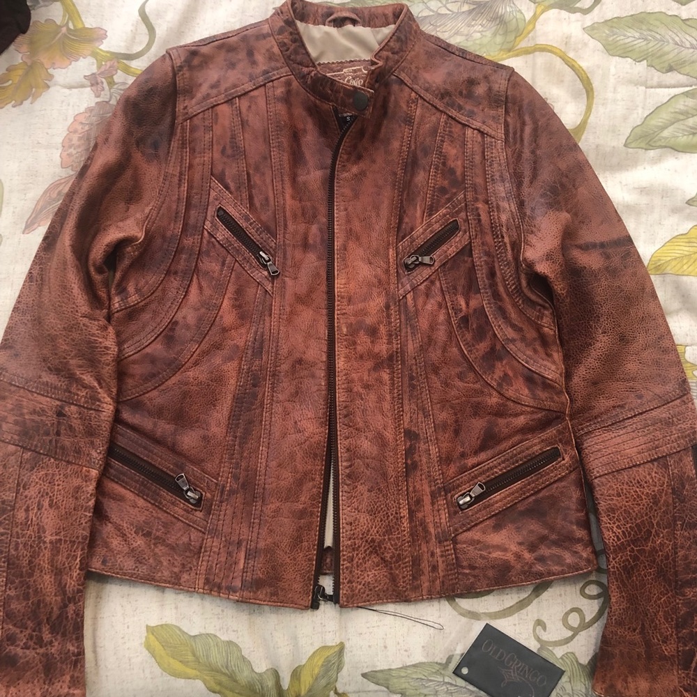 NWT Old Gringo Leather Jacket, Sz S